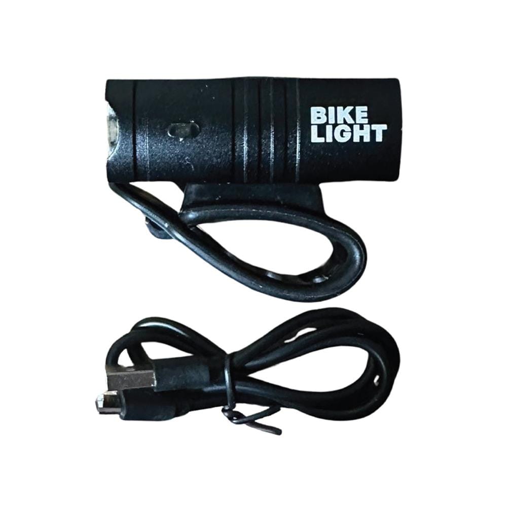 ไฟหน้าจักรยาน GRANDE RECHARGE BICYCLE LAMP QAB สีดำ