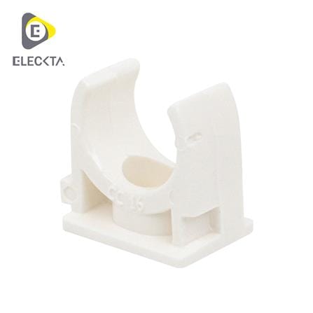 คลิปก้ามปู ELECKTA 16 มม. สีขาว แพ็ก 200 ชิ้น_0