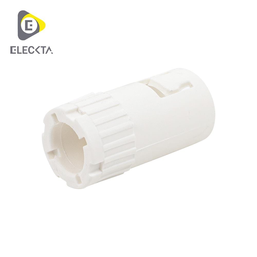 ข้อต่อท่ออ่อน ELECKTA 20 มม. สีขาว แพ็ก 20 ชิ้น