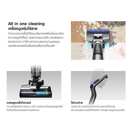 เครื่องดูดฝุ่นแบบด้าม SHARP EC-WE77B-B_7
