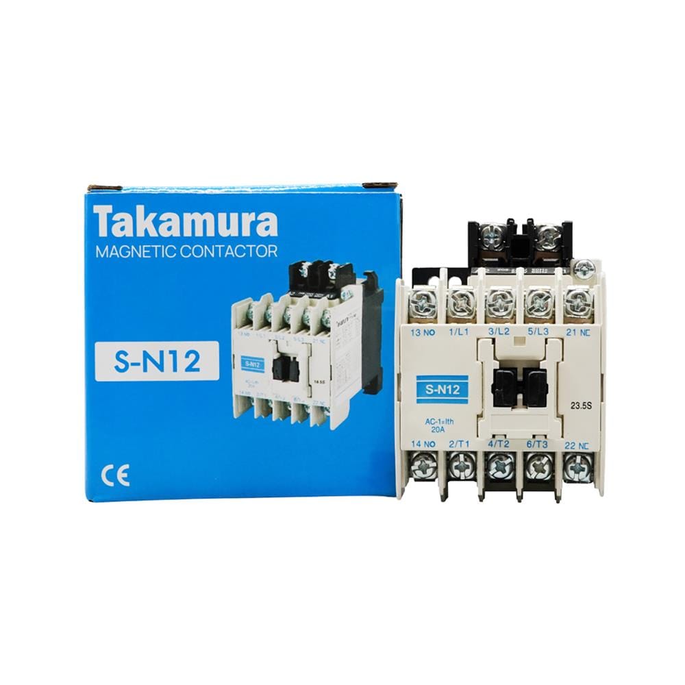 แมกเนติก คอนแทคเตอร์ TAKAMURA S-N12-220V