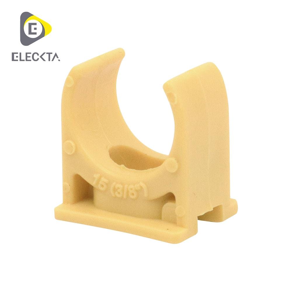 คลิปก้ามปู ELECKTA 3/8 นิ้ว สีเหลือง แพ็ก 200 ชิ้น