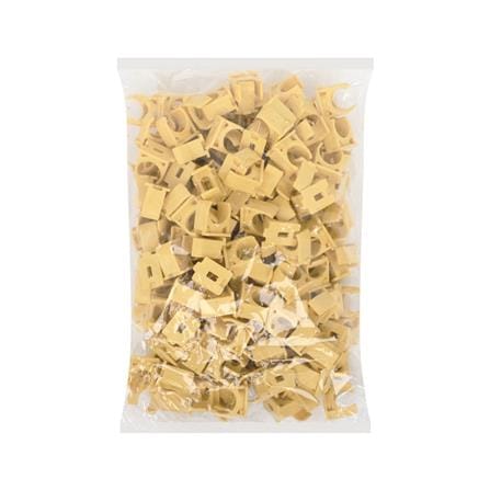 คลิปก้ามปู ELECKTA 3/8 นิ้ว สีเหลือง แพ็ก 200 ชิ้น_2