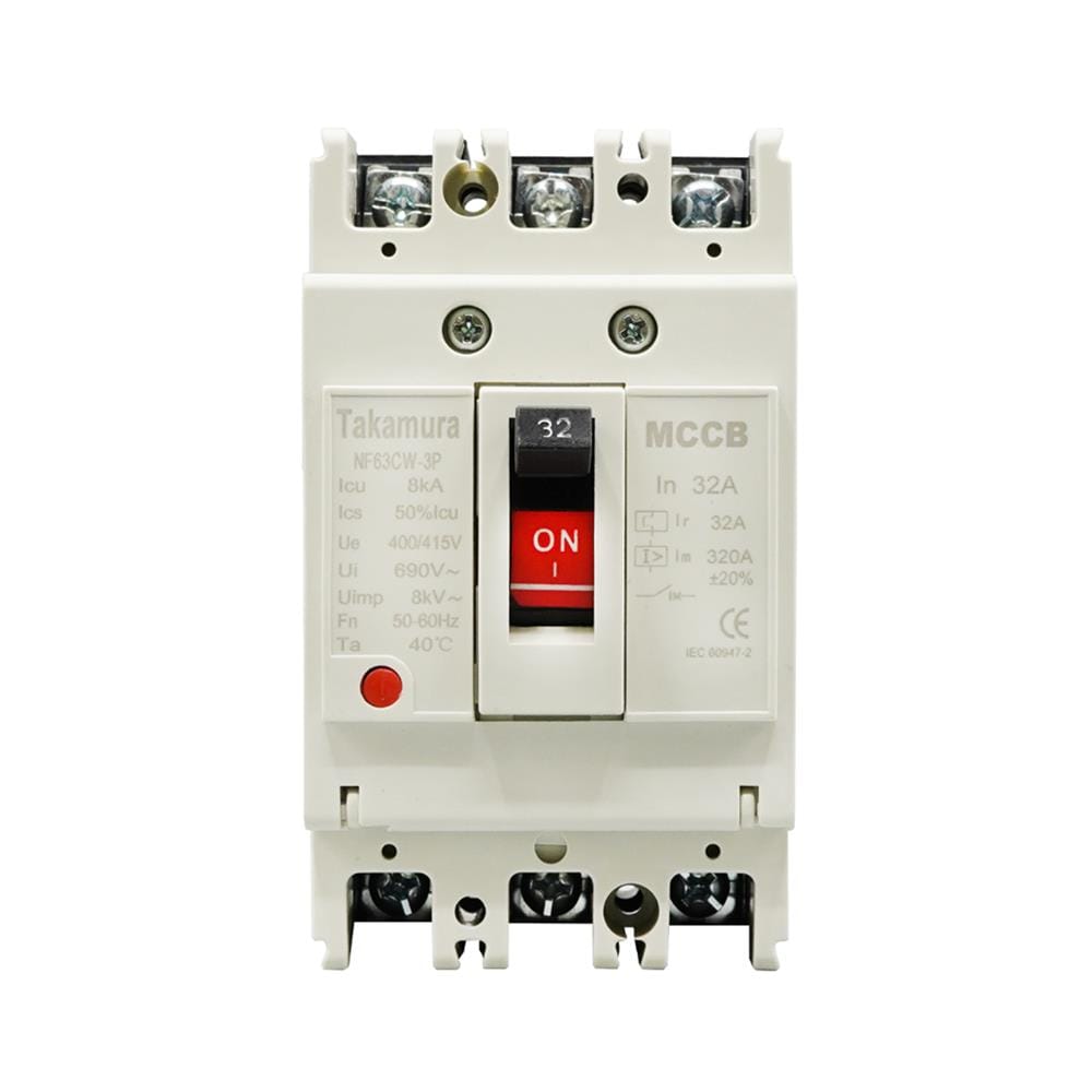 ออโต้เบรกเกอร์ TAKAMURA TNF63CW-3P32A 5KA 3 เฟส