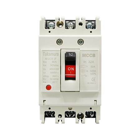 ออโต้เบรกเกอร์ TAKAMURA TNF63CW-3P32A 5KA 3 เฟส_0