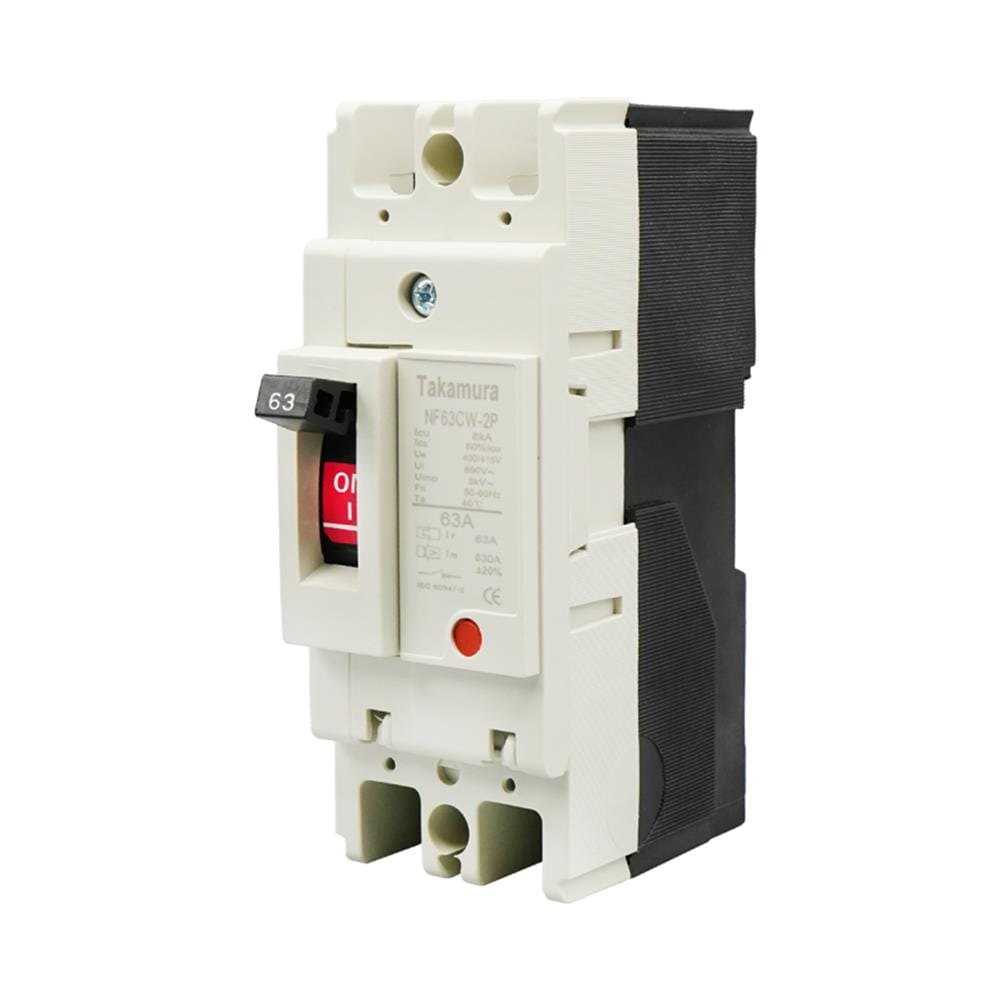 ออโต้เบรกเกอร์ TAKAMURA TNF63CW-2P63A 7.5KA 1 เฟส