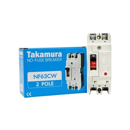 ออโต้เบรกเกอร์ TAKAMURA TNF63CW-2P50A 7.5KA 1 เฟส_2