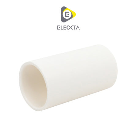 ข้อต่อตรง ELECKTA 25 มม. สีขาว (แพ็ก 4 ชิ้น)_0