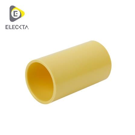 ข้อต่อตรง ELECKTA 3/4 นิ้ว สีเหลือง แพ็ก 10 ชิ้น