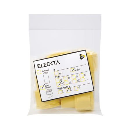 ข้อต่อเข้ากล่อง ELECKTA 3/8 นิ้ว สีเหลือง (แพ็ก 4 ชิ้น)_2