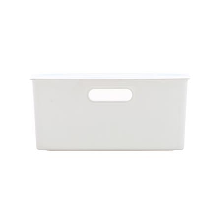 กล่องเก็บของมีฝา STACKO BT10-2 19.1x26.4x12 ซม. สีขาว_2