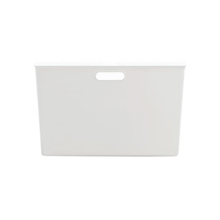 กล่องเก็บของมีฝา STACKO BT40-2 26.3x38.6x23 ซม. สีขาว_2