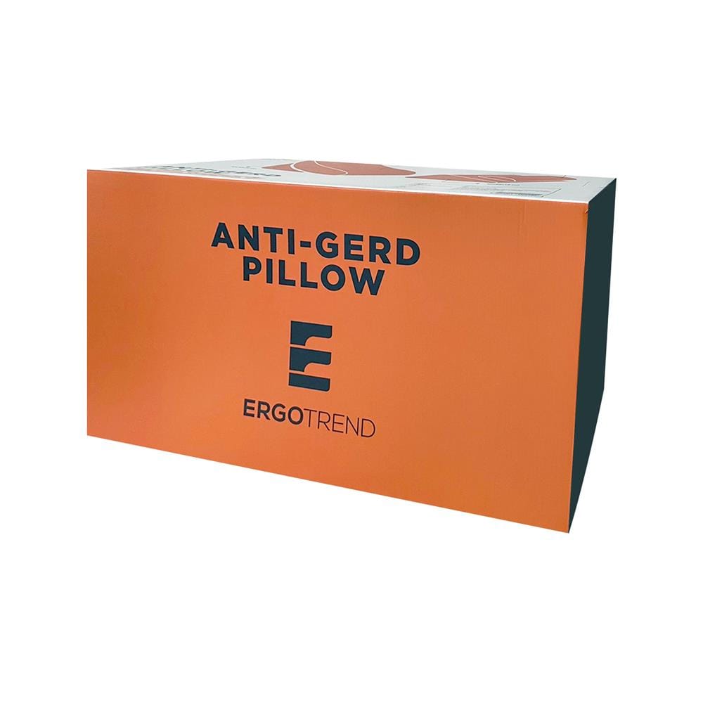 หมอนสุขภาพ เมมโมรี่โฟม ERGOTREND ANTI GERD 60x68x20 ซม. สีขาว