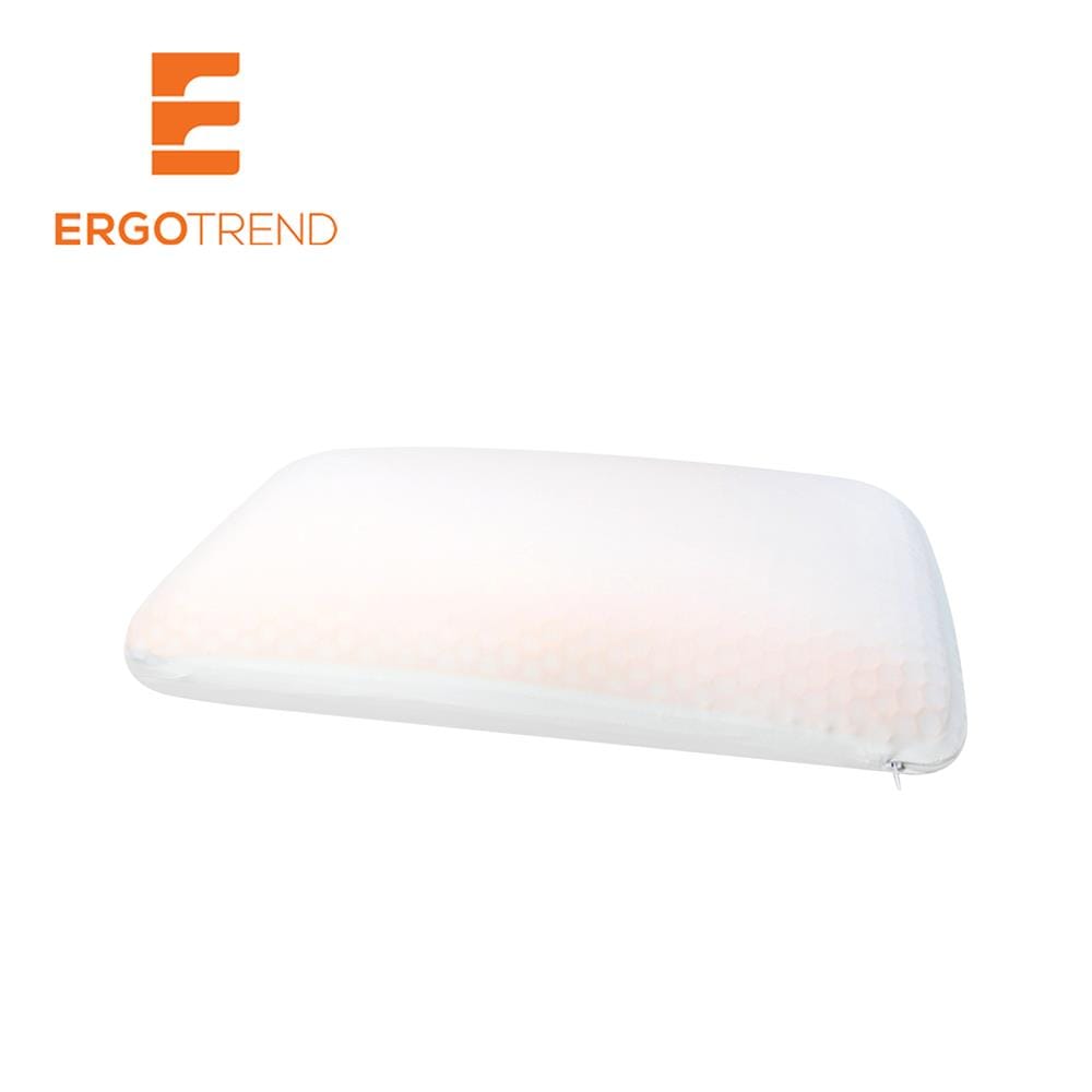 หมอนสุขภาพ เมมโมรี่โฟม ERGOTREND HEXPERT 3D 60x40x13 ซม. สีขาว