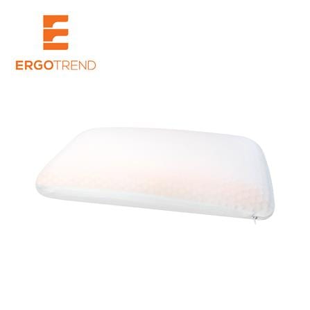 หมอนสุขภาพ เมมโมรี่โฟม ERGOTREND HEXPERT 3D 60x40x13 ซม. สีขาว