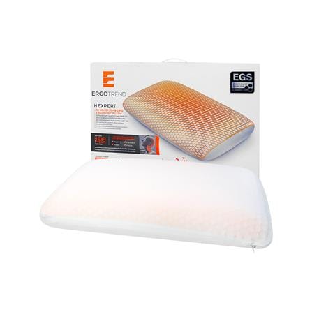 หมอนสุขภาพ เมมโมรี่โฟม ERGOTREND HEXPERT 3D 60x40x13 ซม. สีขาว_2