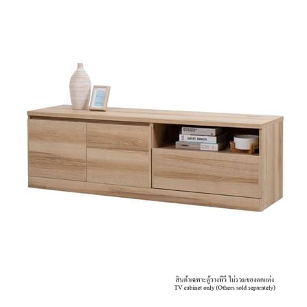ตู้วางทีวี KONCEPT TIMBUR 19215561 160 ซม. สีลินด์เบิร์กโอ๊ค_0