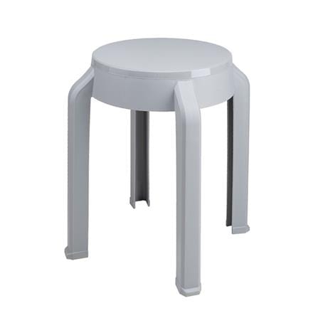 เก้าอี้พลาสติก SPRING STOOL RELAX&RESET สีเทาอ่อน_0