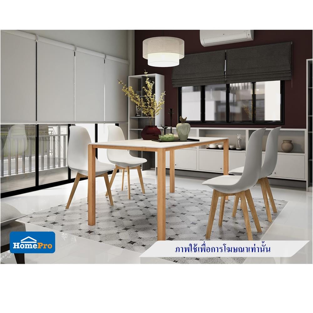 โต๊ะอาหาร BENETTA BOSA สีขาว
