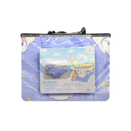 ชุดผ้าปูที่นอน 6 ฟุต 6 ชิ้น FOUNTAIN CINNAMOROLL 70209-FTC139_3