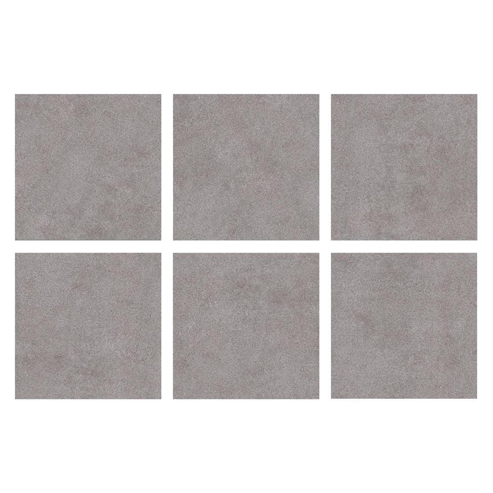 กระเบื้องพื้นพอร์ซเลน 60x60 ซม. COTTO ลิเธียม เทาเข้ม PM 1.44 ตร.ม.