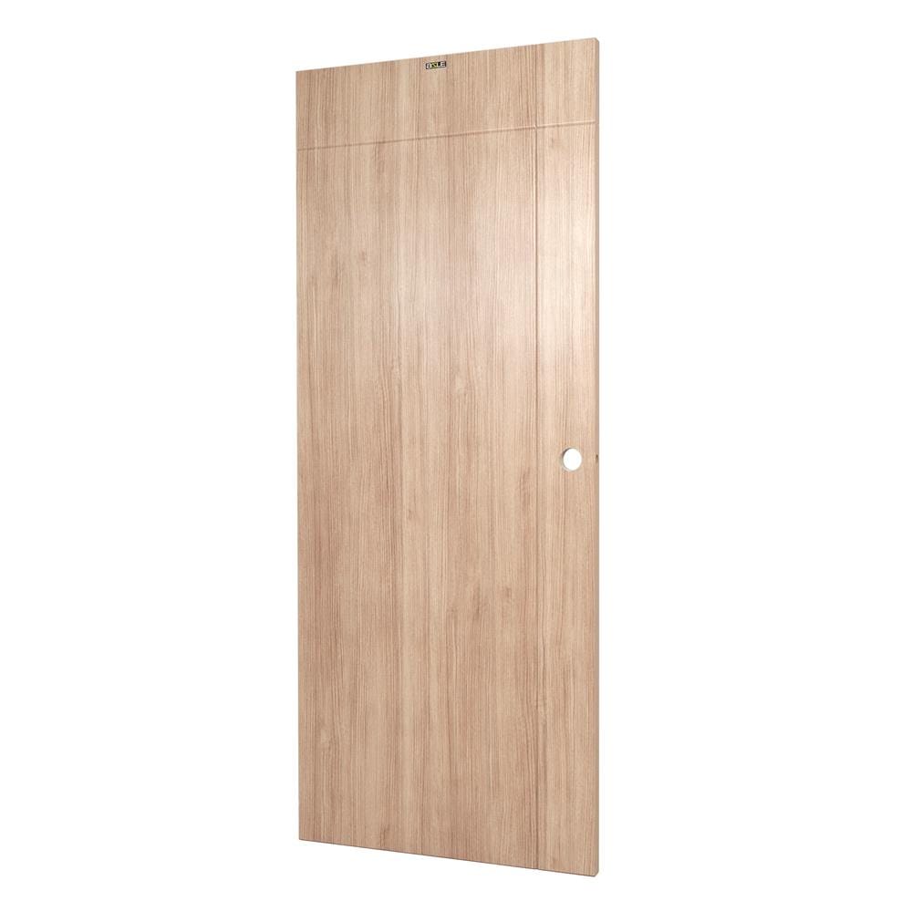 ประตูภายใน UPVC AZLE PZV6 80X200 ซม. สี LATTE เจาะลูกบิด