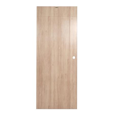 ประตูภายใน UPVC AZLE PZV6 80X200 ซม. สี LATTE เจาะลูกบิด