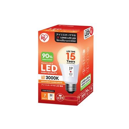 หลอด LED IRIS OHYAMA THLDA7L-H-8 7 วัตต์ WARM WHITE E27_1