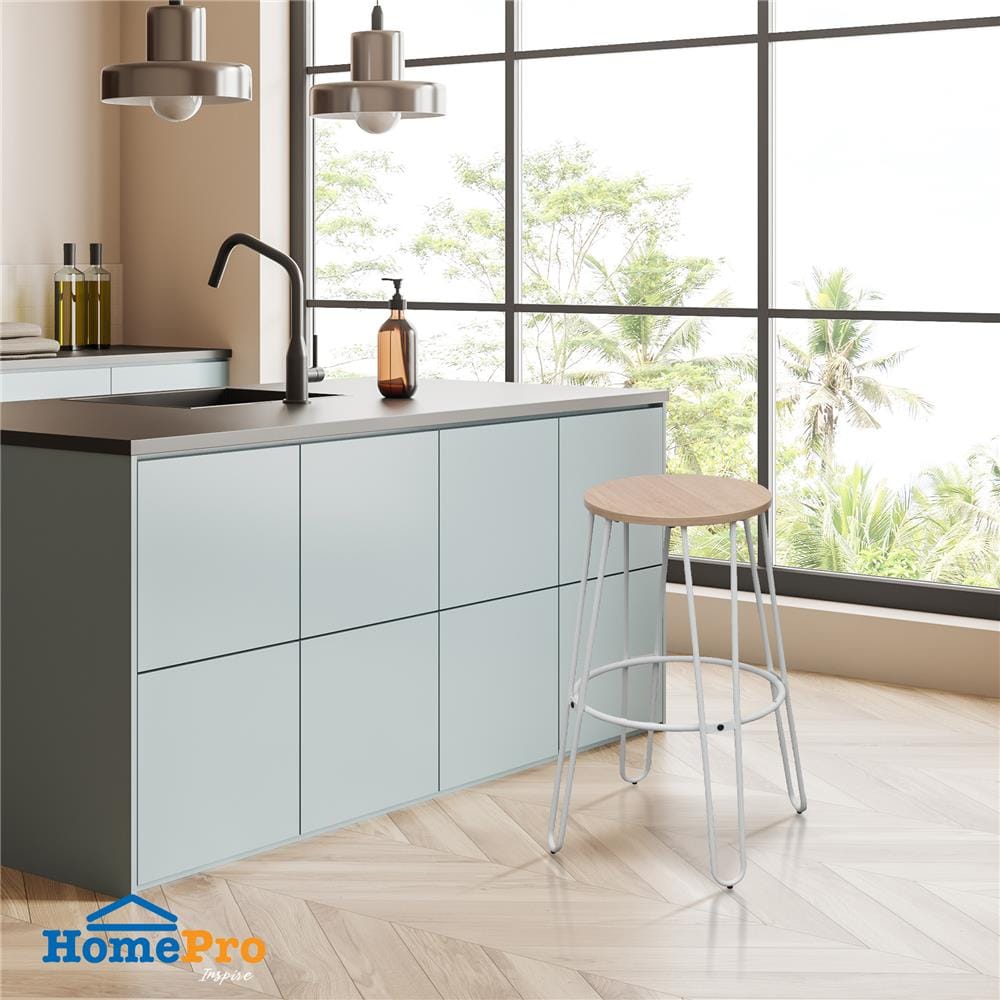 เก้าอี้บาร์ FURDINI COLE NATURAL สีวอลนัท