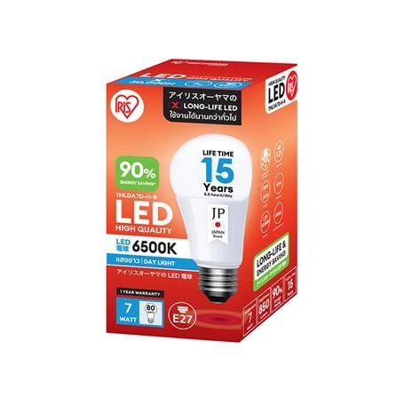 หลอด LED IRIS OHYAMA THLDA7D-H-8 7 วัตต์ DAYLIGHT E27_1