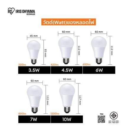 หลอด LED IRIS OHYAMA THLDA5L-H-4 4.5 วัตต์ WARM WHITE E27_10