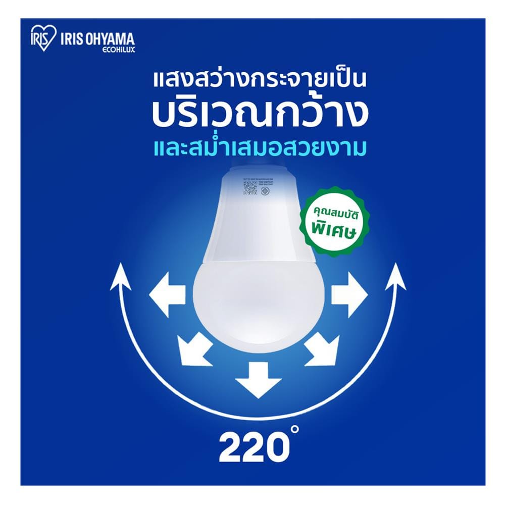 หลอด LED IRIS OHYAMA THLDA5D-H-4 4.5 วัตต์ DAYLIGHT E27