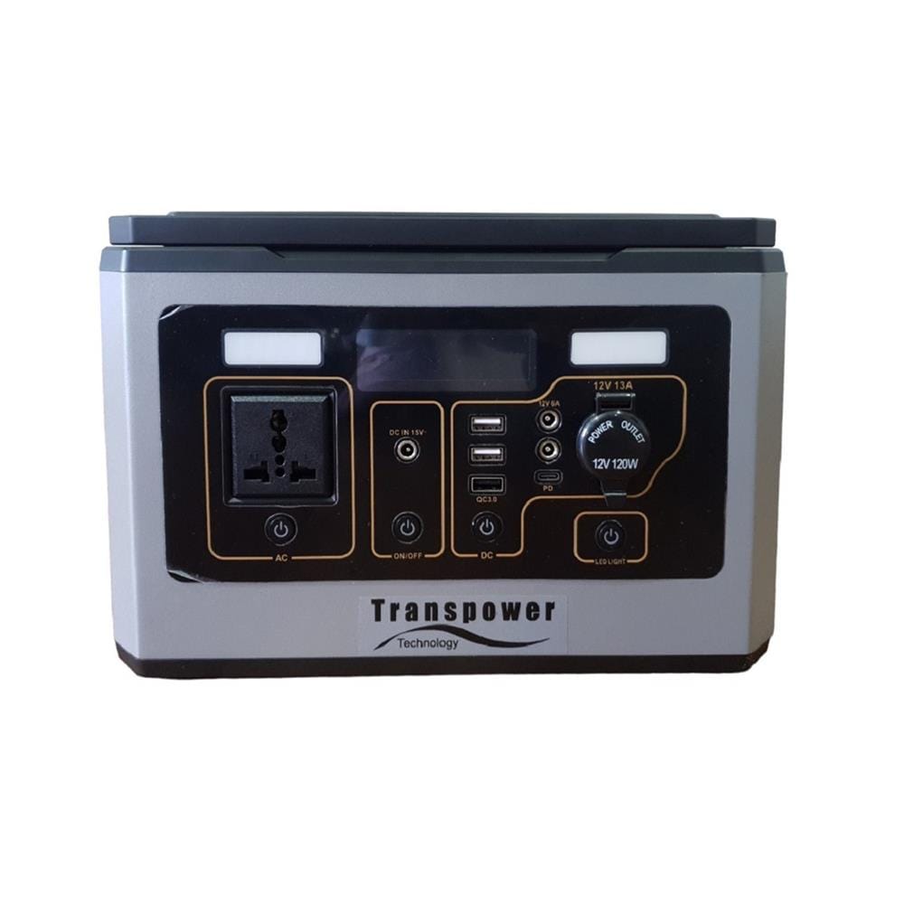 POWER BOX PORTABLE TRANSPOWER 1000 วัตต์ สีเทา/ดำ