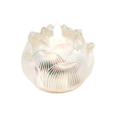 เทียน LED CLAIRE 0.3 วัตต์ WARM WHITE 9.5 ซม. สีขาว_1