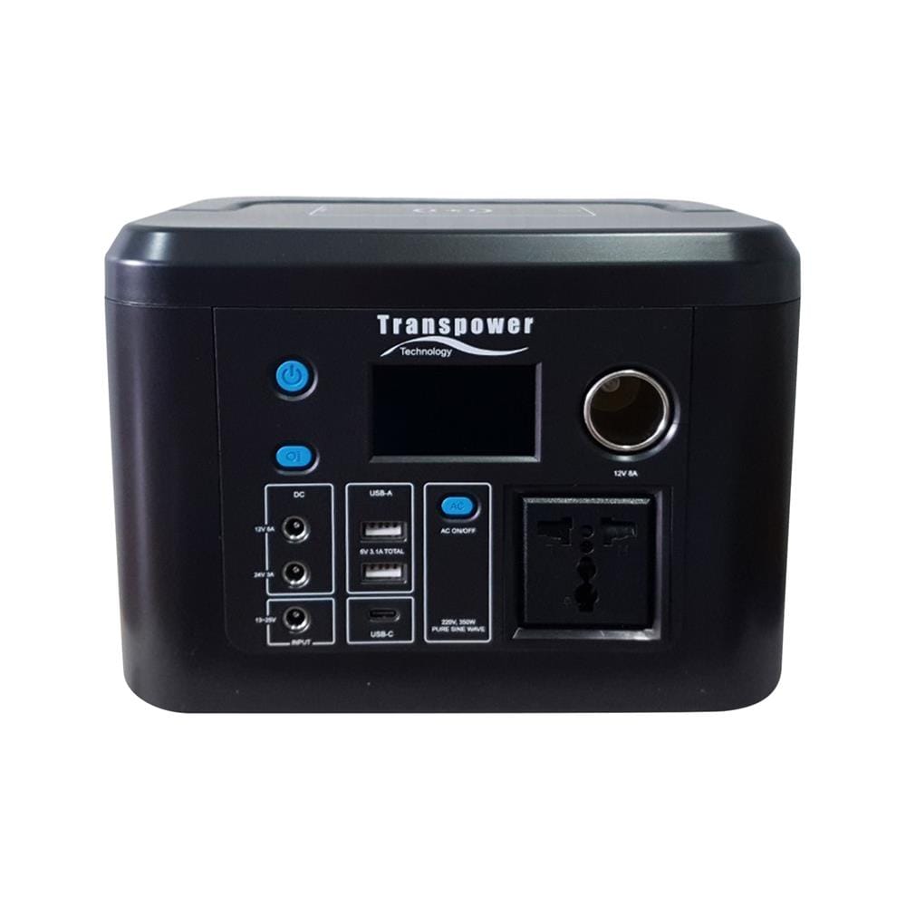 POWER BOX PORTABLE TRANSPOWER 350 วัตต์ สีดำ