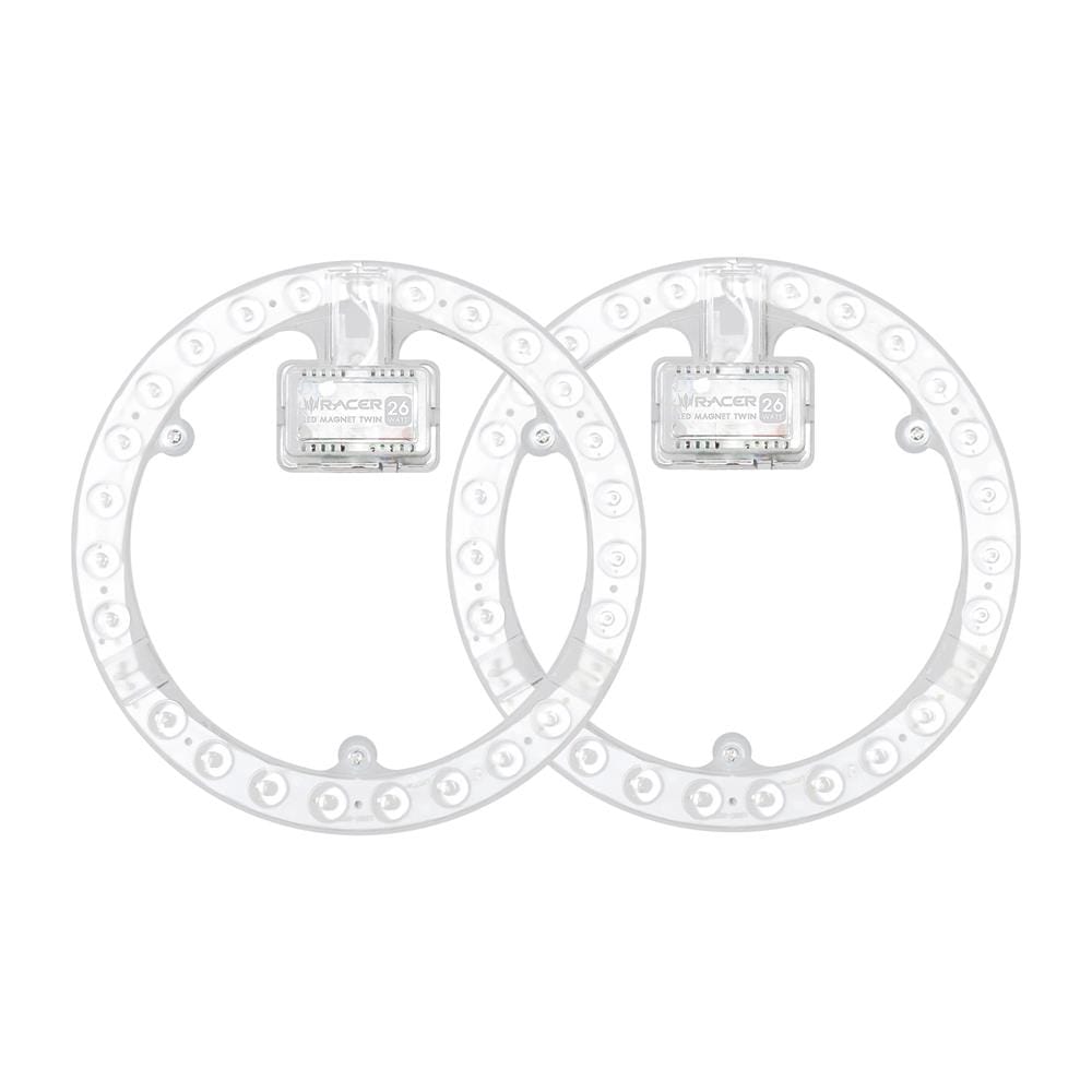 หลอด LED RACER MAGNET TWIN 26 วัตต์ DAYLIGHT แพ็ก 2 ชิ้น