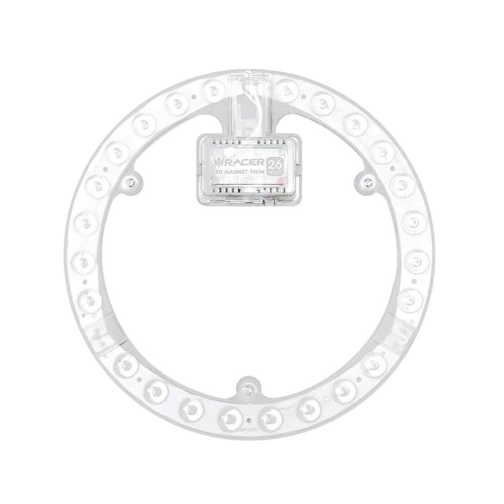 หลอด LED RACER MAGNET TWIN 26 วัตต์ DAYLIGHT แพ็ก 2 ชิ้น
