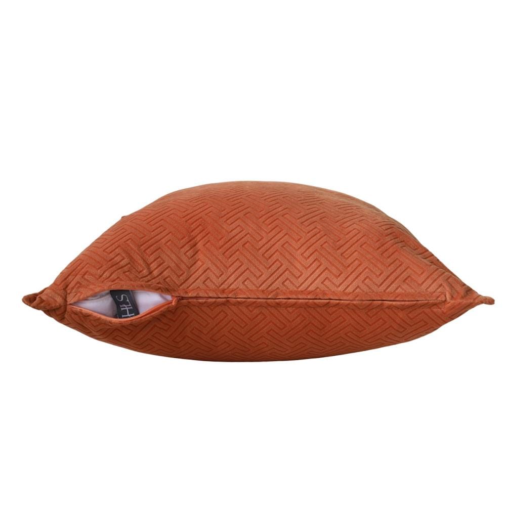 หมอนอิง HOME LIVING STYLE GAFFNEY 18X18 นิ้ว สีส้ม