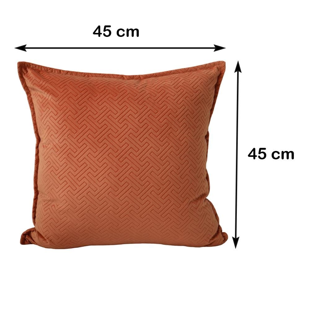 หมอนอิง HOME LIVING STYLE GAFFNEY 18X18 นิ้ว สีส้ม