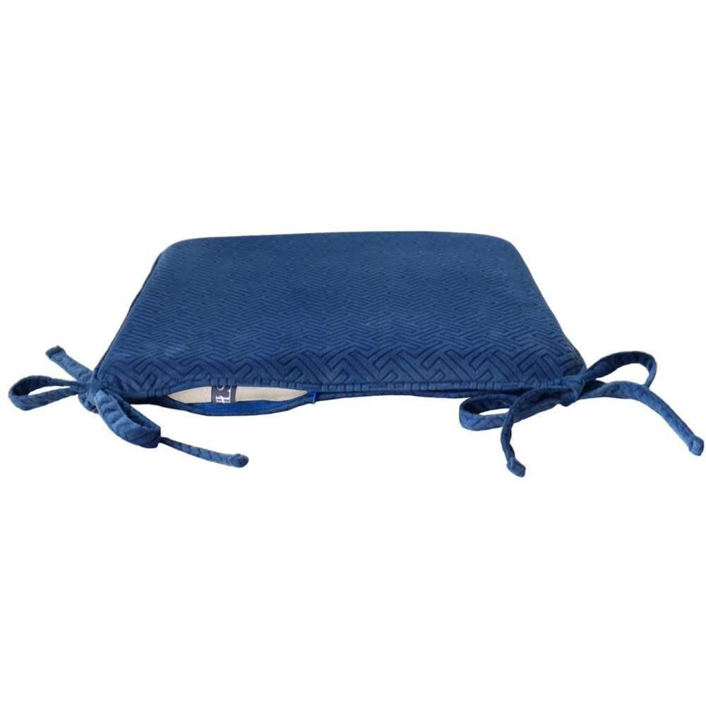 เบาะรองนั่ง HOME LIVING STYLE GAFFNEY 16X16 นิ้ว สีน้ำเงิน