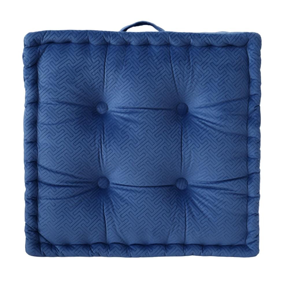 เบาะรองนั่ง HOME LIVING STYLE GAFFNEY 22X22 นิ้ว สีน้ำเงิน_0