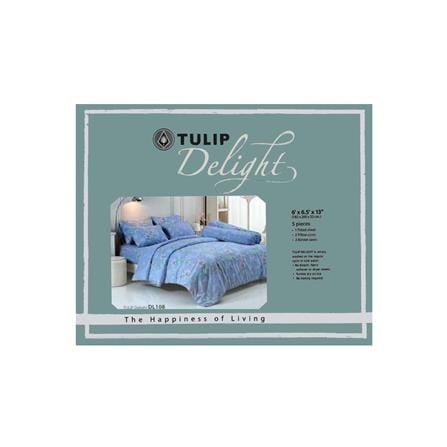 ชุดผ้าปูที่นอน 6 ฟุต 5 ชิ้น TULIP DELIGHT 60012-DL108_3
