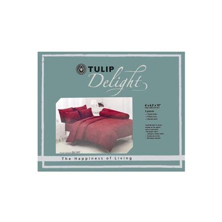 ชุดผ้าปูที่นอน 6 ฟุต 5 ชิ้น TULIP DELIGHT 60012-DL107_3