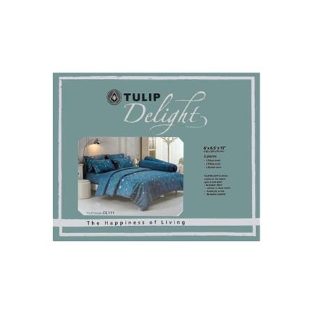 ชุดผ้าปูที่นอน 6 ฟุต 5 ชิ้น TULIP DELIGHT 60012-DL111_3
