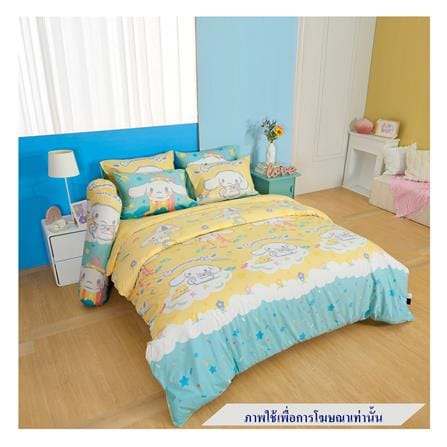 ชุดผ้าปูที่นอน 3.5 ฟุต 3 ชิ้น FOUNTAIN CINNAMOROLL 70105-FTC138_0