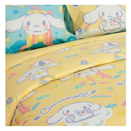 ชุดผ้าปูที่นอน 5 ฟุต 5 ชิ้น FOUNTAIN CINNAMOROLL 70107-FTC138_1