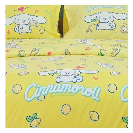 ชุดผ้าปูที่นอน 5 ฟุต 5 ชิ้น FOUNTAIN CINNAMOROLL 70107-FTC140_1