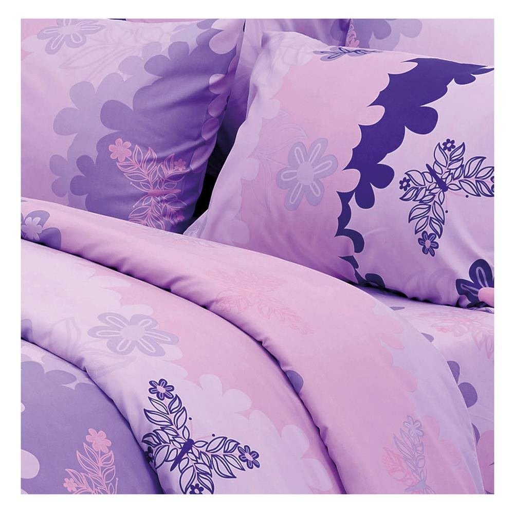 ชุดผ้าปูที่นอน 6 ฟุต 5 ชิ้น TULIP DELIGHT 60012-DL106