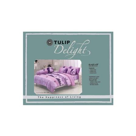 ชุดผ้าปูที่นอน 6 ฟุต 5 ชิ้น TULIP DELIGHT 60012-DL106_3