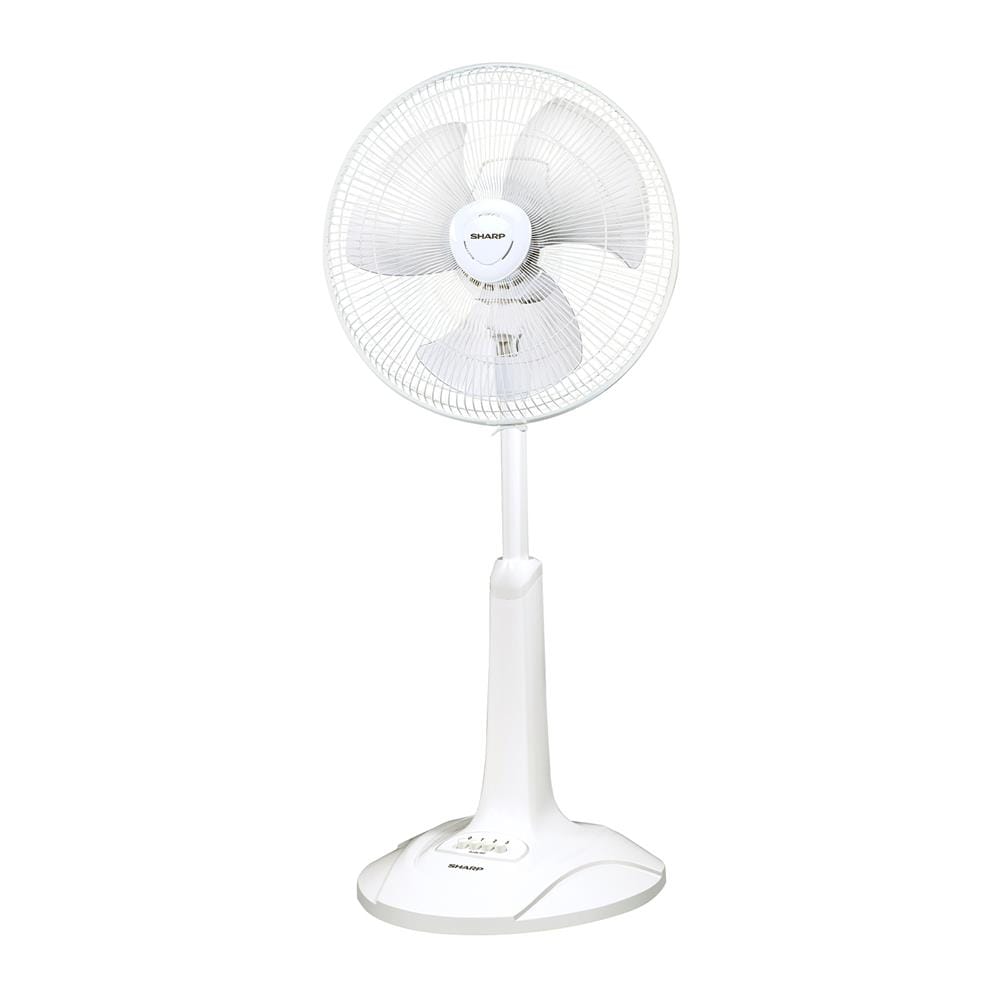 พวงหรีดพัดลมสไลด์ 16 นิ้ว SHARP PJ-SL163WH สีขาว